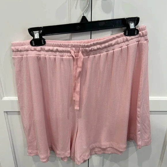 Papinelle NWOT Luxe Rib sof touch Tee & Boxer PJ set